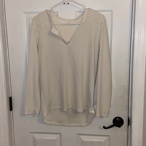 White Long sleeve top